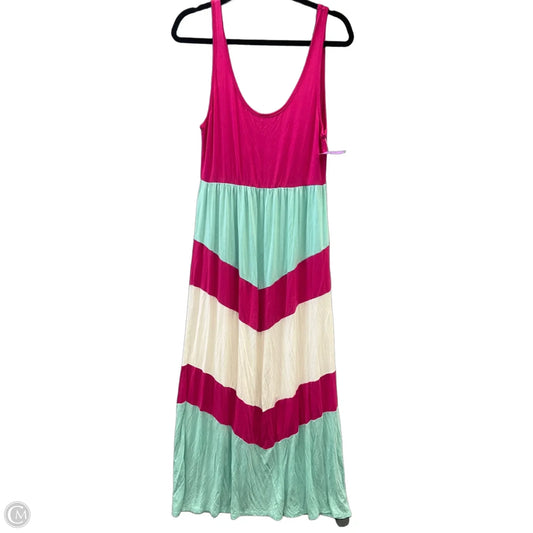 Dress Casual Maxi By Bellamie In Striped Pattern, Size: Xl