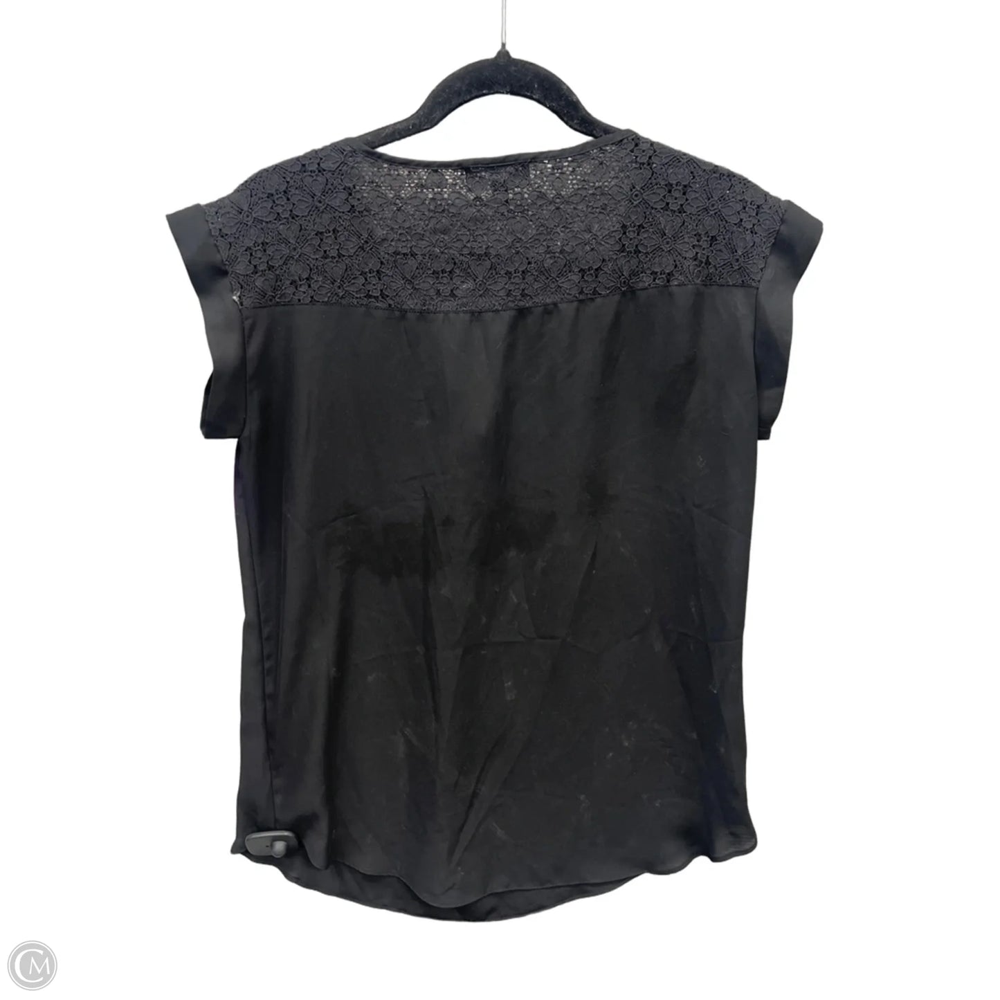 Top Short Sleeve By My Michelle In Black, Size: S