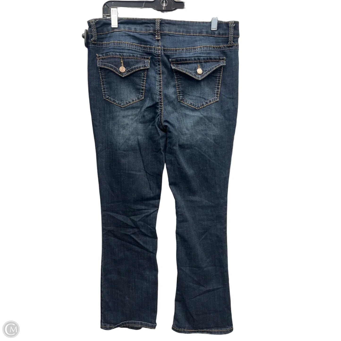 Jeans Boot Cut By Maurices In Blue Denim, Size: 14