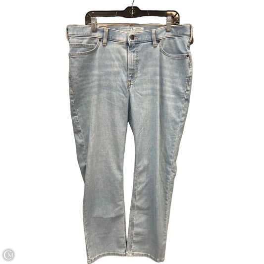 Jeans Straight By Carhartt In Blue Denim, Size: 14