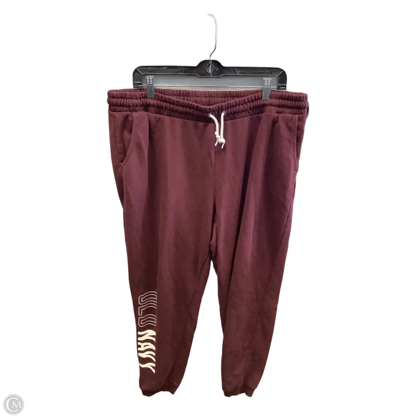 Pants Joggers By Old Navy In Red, Size: 16