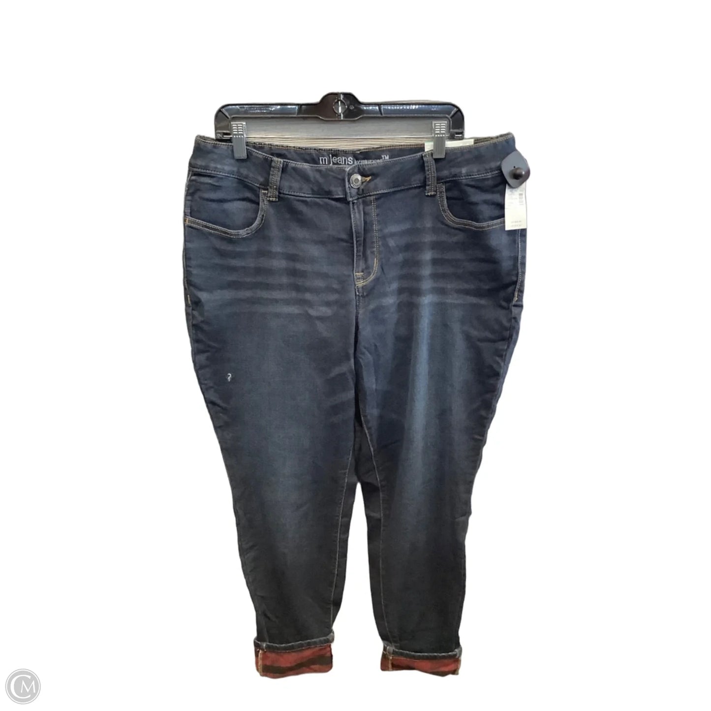 Jeans Jeggings By Maurices In Blue Denim, Size: 18