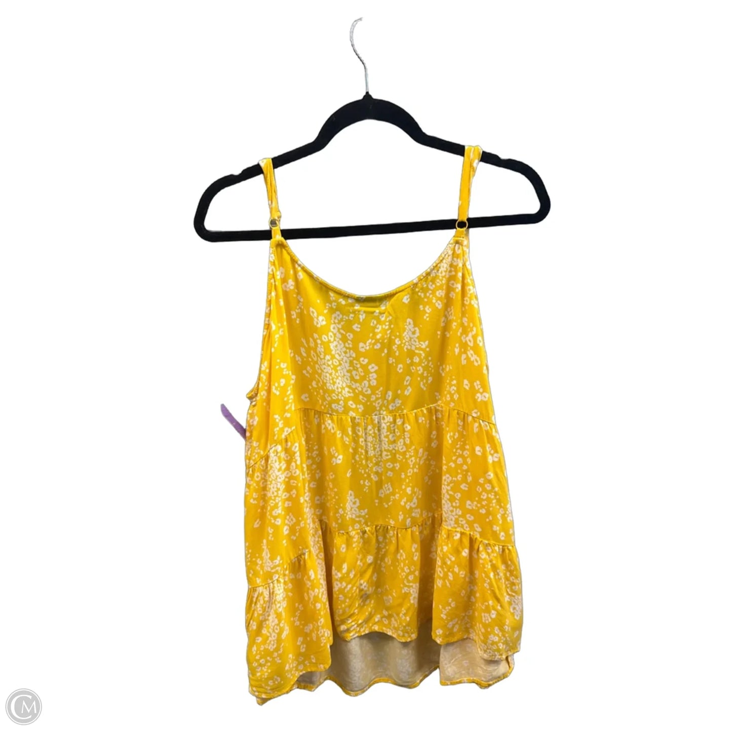 Top Sleeveless By Torrid In Yellow, Size: 3x