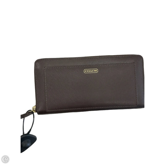 Wallet Designer By Coach, Size: Large