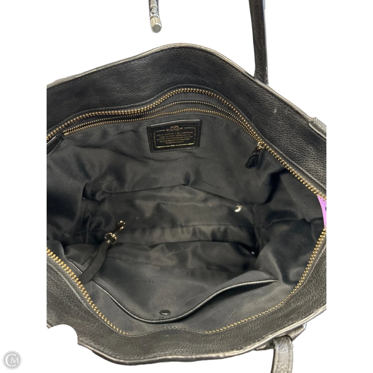 Tote Designer By Coach, Size: Large