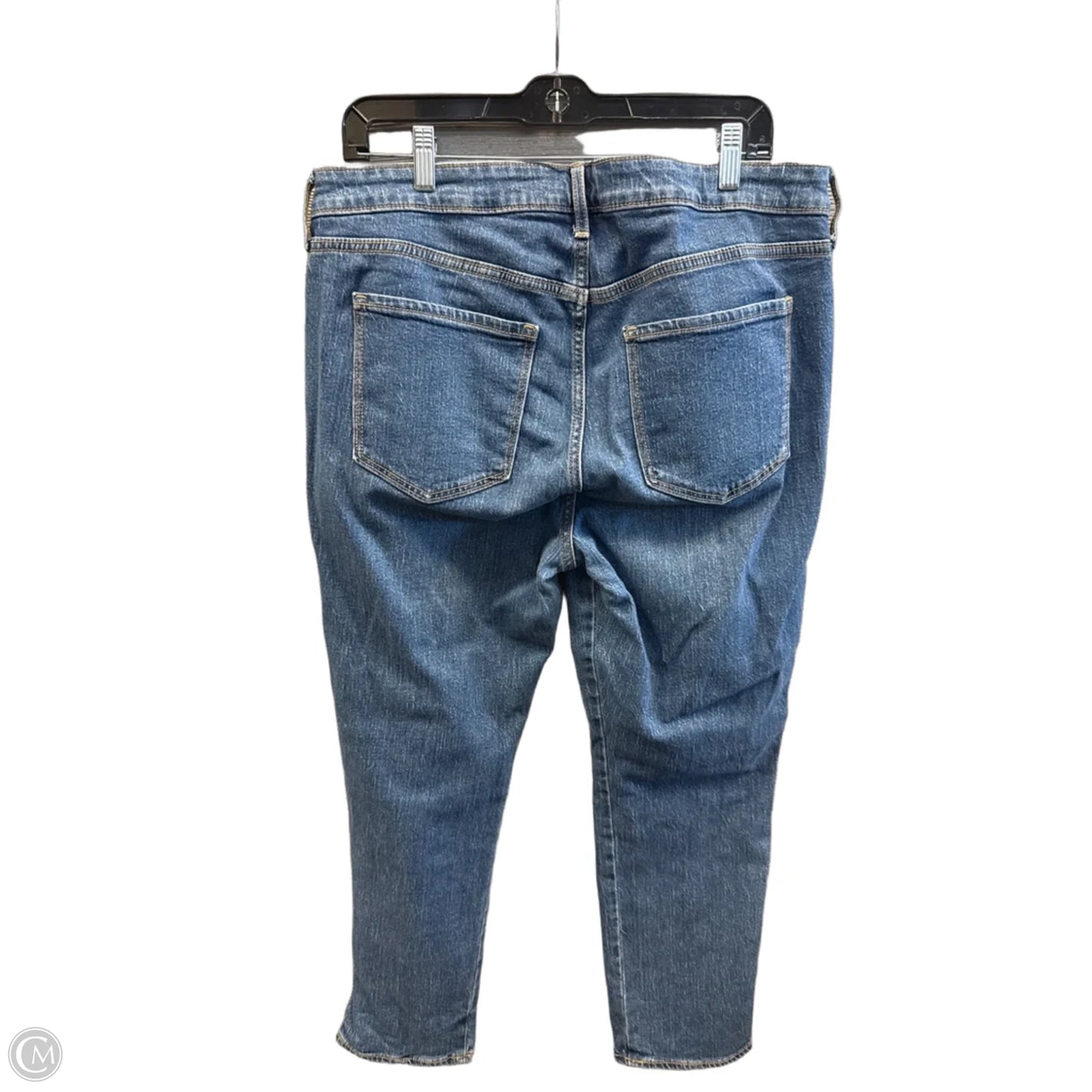 Jeans Straight By Old Navy In Blue Denim, Size: 14