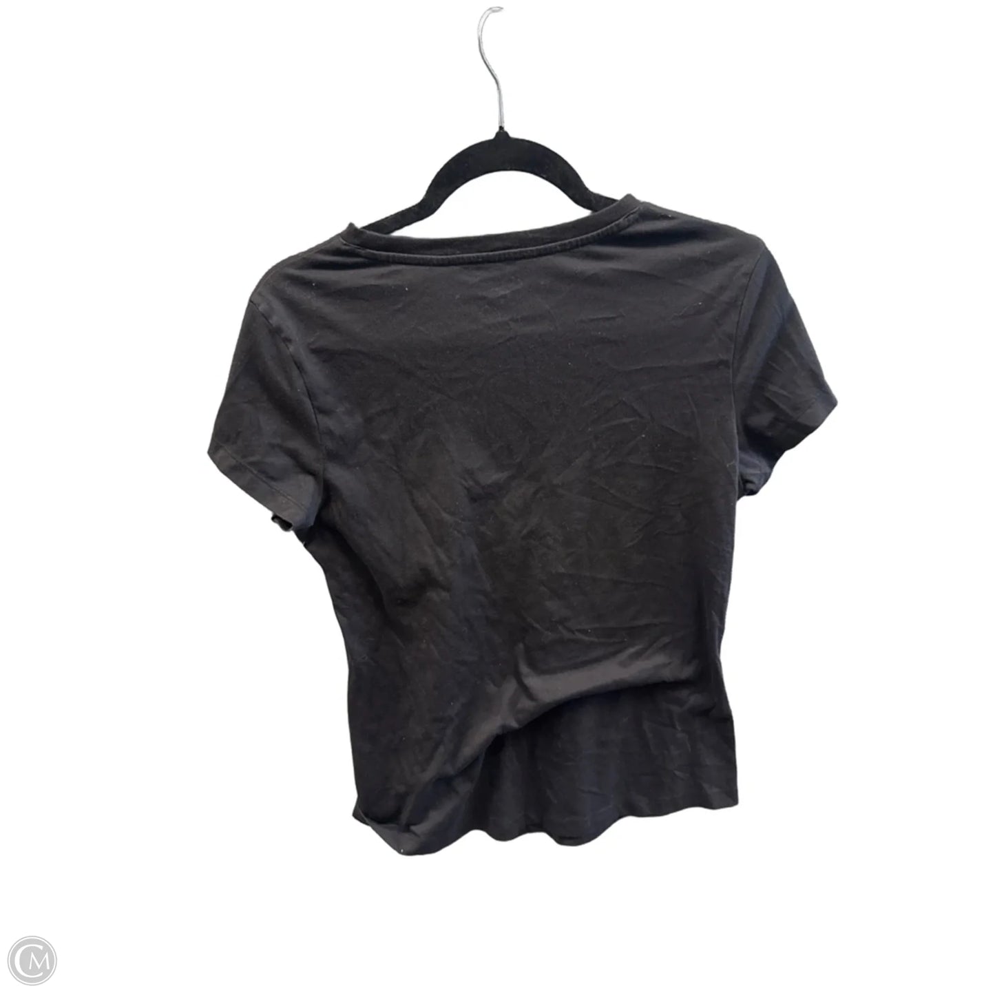 Top Short Sleeve By Puma In Black, Size: M