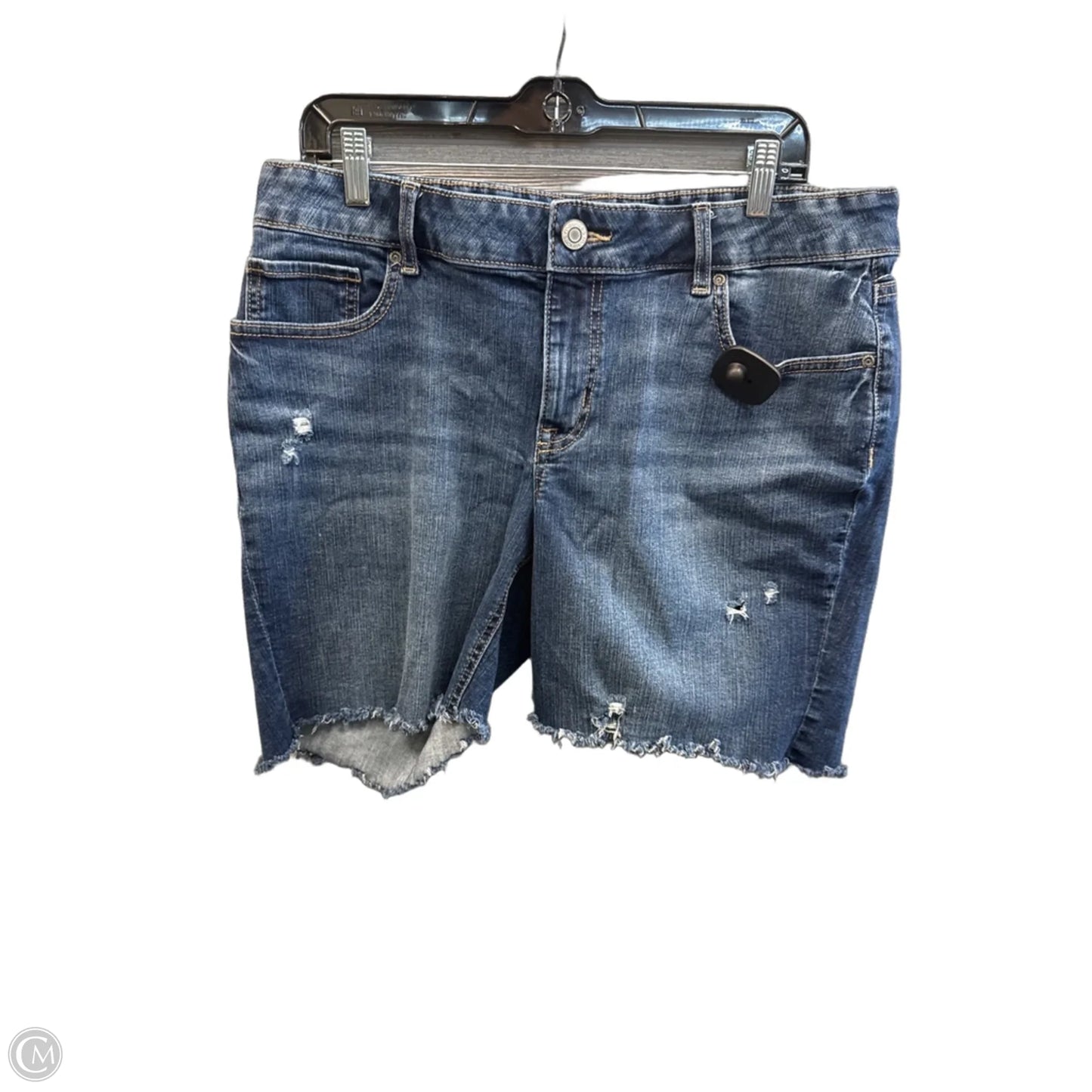 Shorts By Maurices In Blue Denim, Size: 14