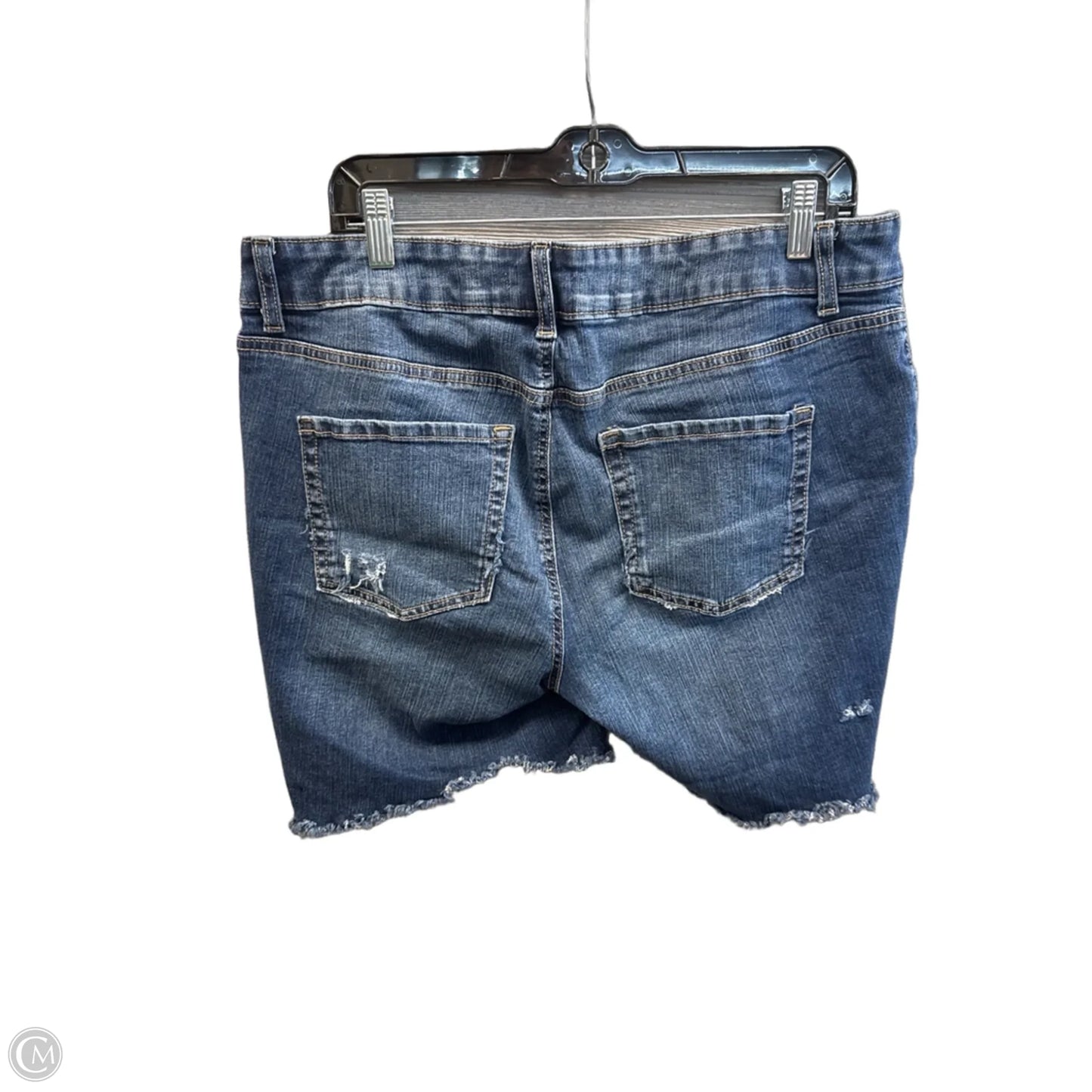 Shorts By Maurices In Blue Denim, Size: 14