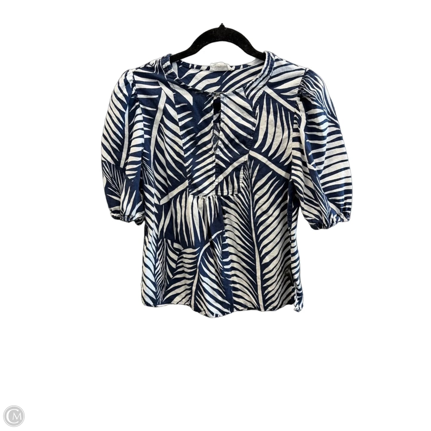 Top Short Sleeve By Clothes Mentor In Blue, Size: S