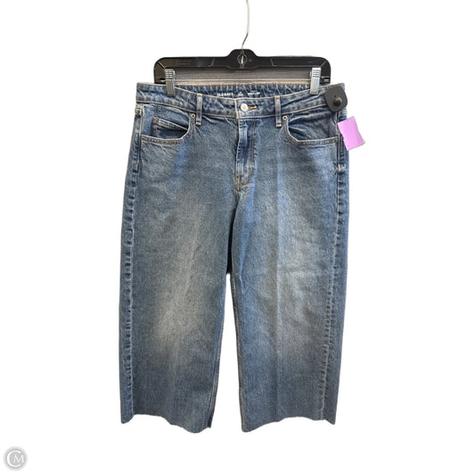 Jeans Wide Leg By Old Navy In Blue Denim, Size: 10p