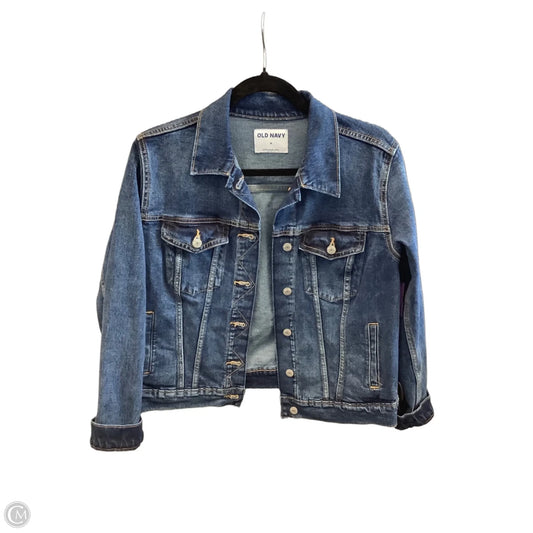 Jacket Denim By Old Navy In Blue Denim, Size: M