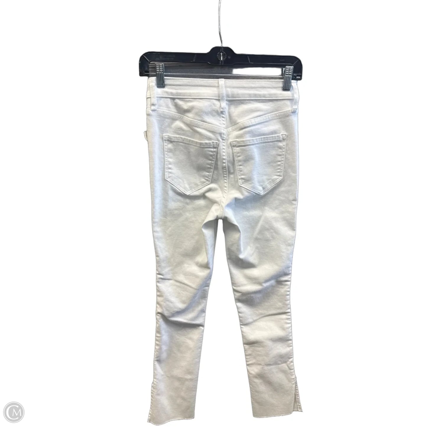 Jeans Skinny By Old Navy In White Denim, Size: 0