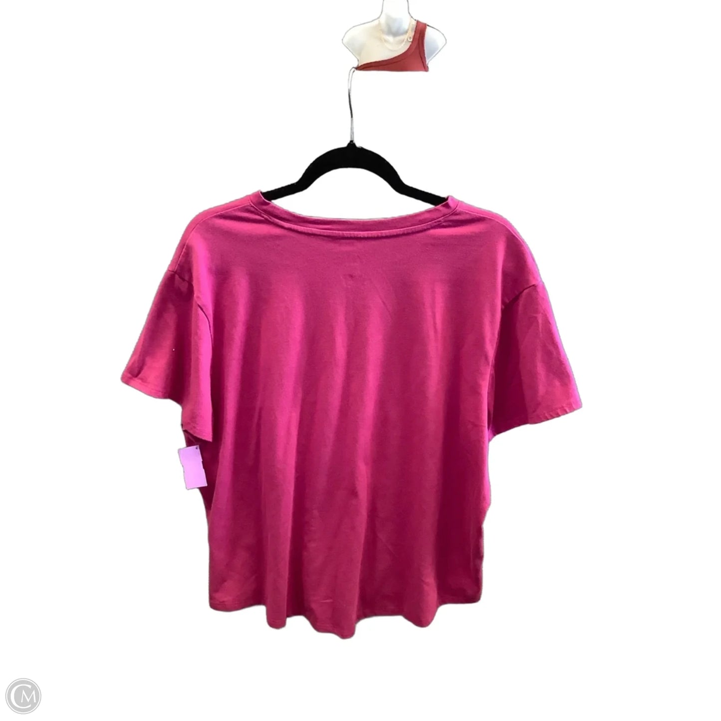 Top Short Sleeve By Sonoma In Pink, Size: Xxl