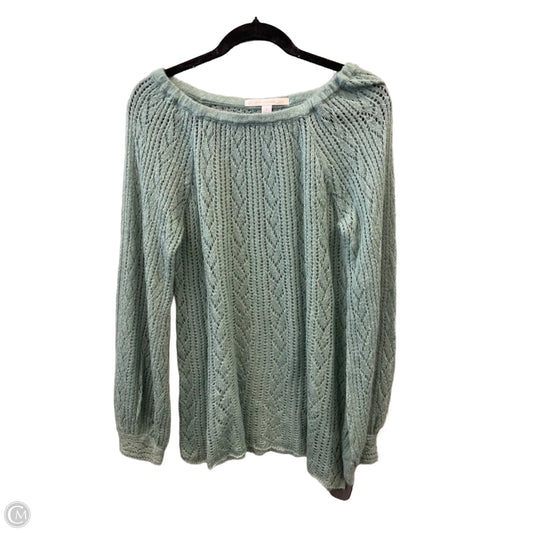 Top Long Sleeve By Lc Lauren Conrad In Green, Size: S