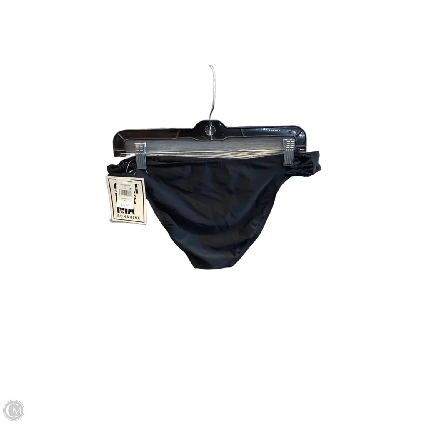 Swimsuit Bottom By California In Black, Size: Xl