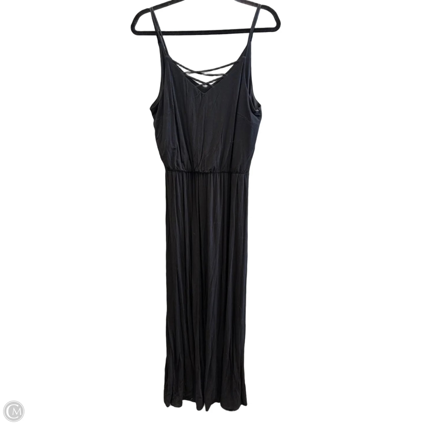 Dress Casual Maxi By Maurices In Black, Size: M