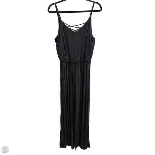 Dress Casual Maxi By Maurices In Black, Size: M