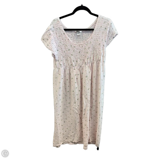 Dress Casual Midi By Moa Moa In Pink, Size: Xxl