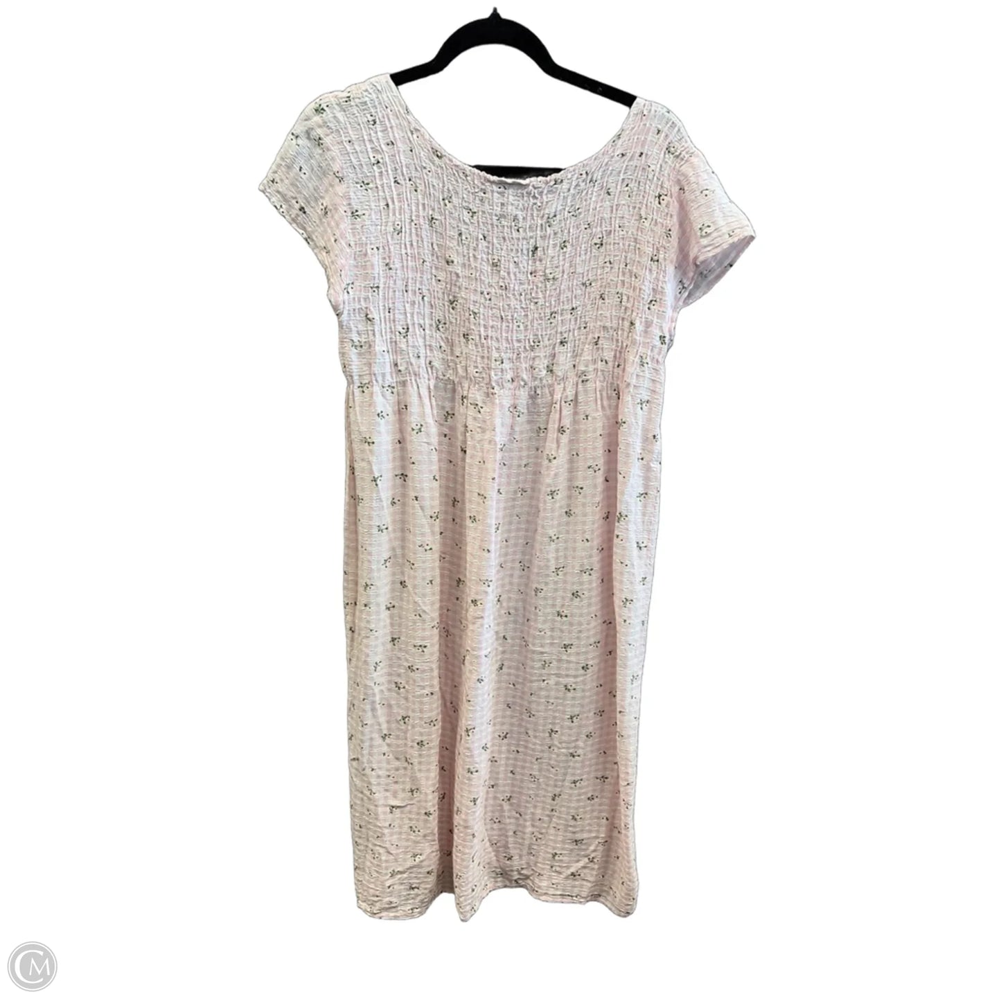 Dress Casual Midi By Moa Moa In Pink, Size: Xxl