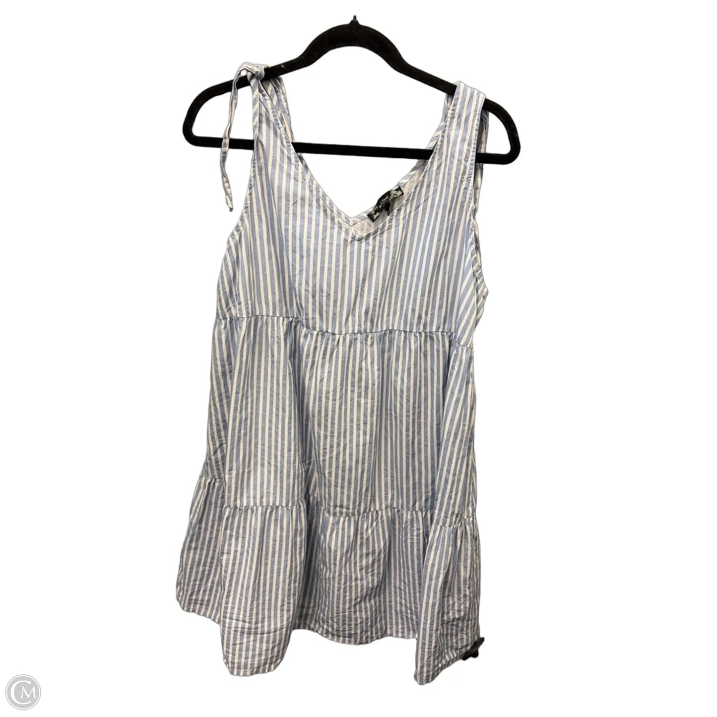 Dress Casual Short By Derek Heart In Striped Pattern, Size: Xl