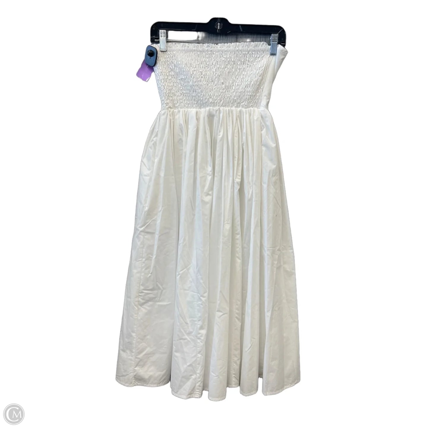 Dress Party Long By Clothes Mentor In White, Size: S