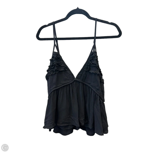 Top Sleeveless By Papermoon In Black, Size: L