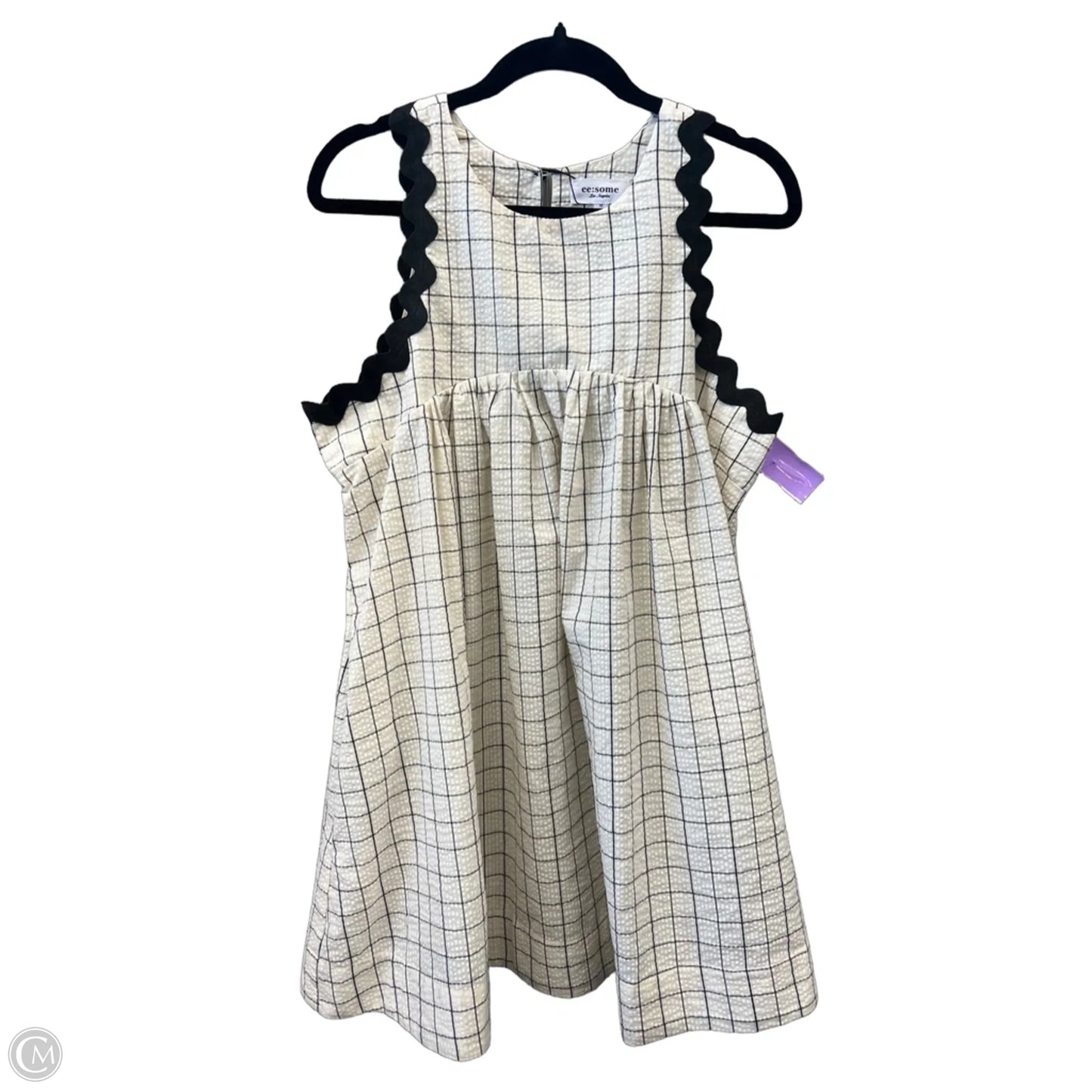 Dress Casual Short By Eesome In Cream, Size: M