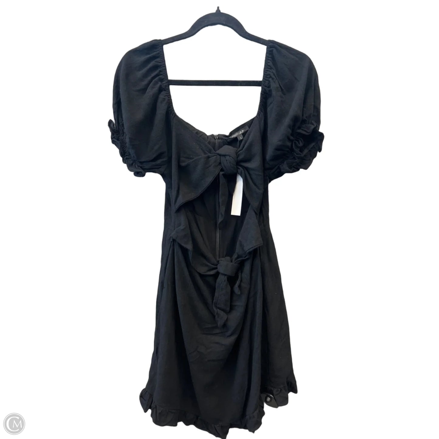 Dress Casual Short By Papermoon In Black, Size: L