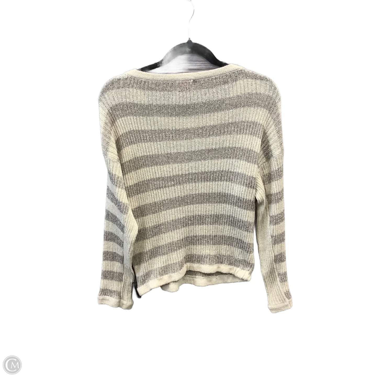Top Long Sleeve By Pink Lily In Striped Pattern, Size: S