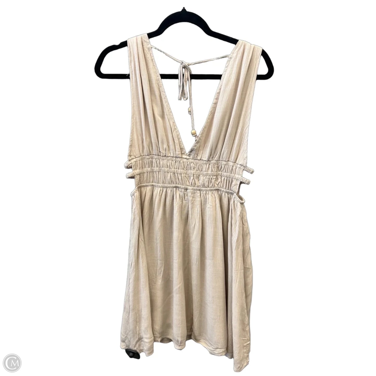 Dress Casual Short By Papermoon In Tan, Size: S
