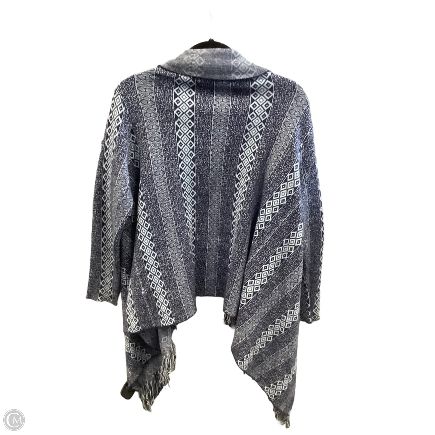 Cardigan By Clothes Mentor In Blue, Size: M