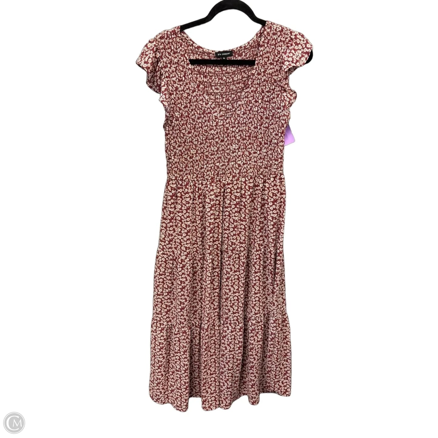 Dress Casual Maxi By Blu Pepper In Red, Size: Xl