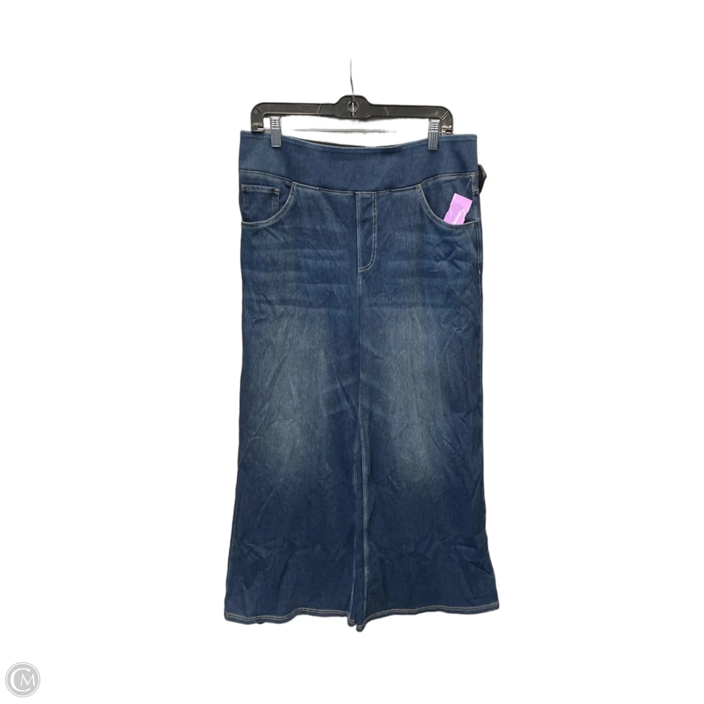 Pants Wide Leg By Halara In Blue Denim, Size: 16