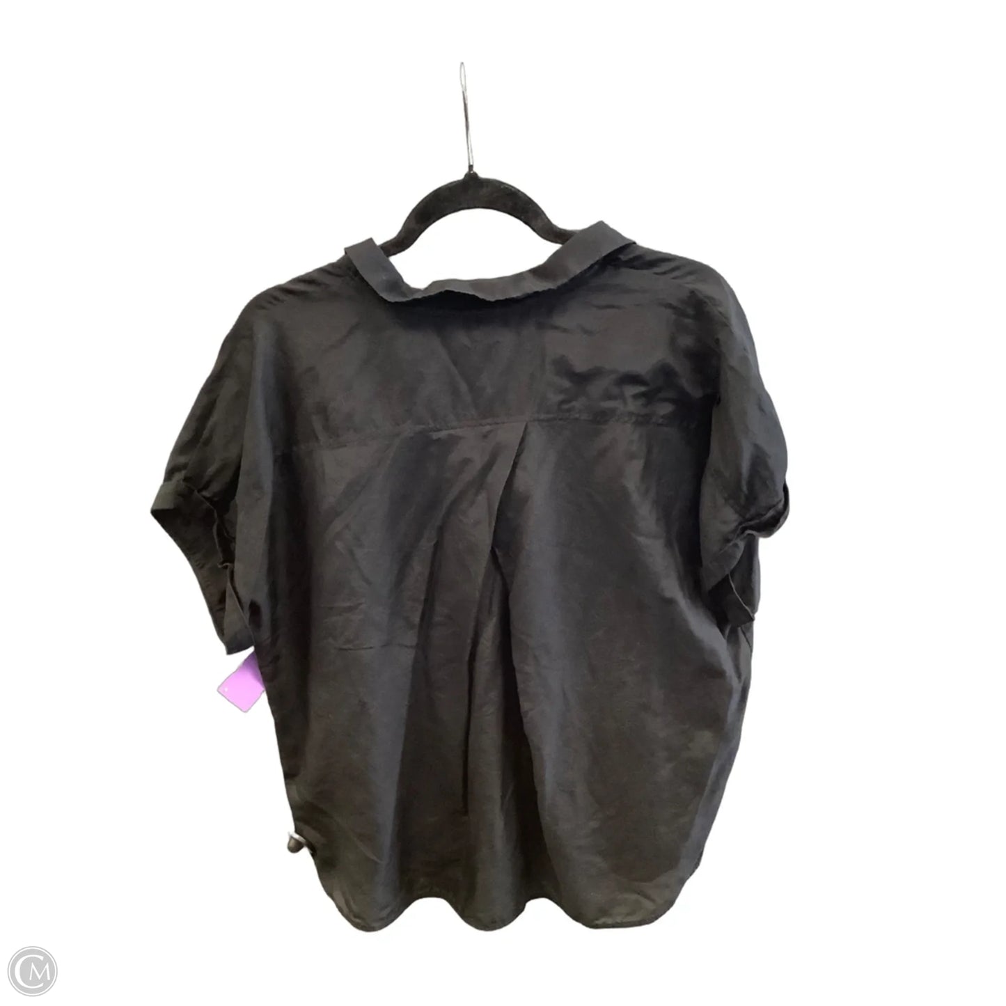 Top Short Sleeve By A New Day In Black, Size: Xxl