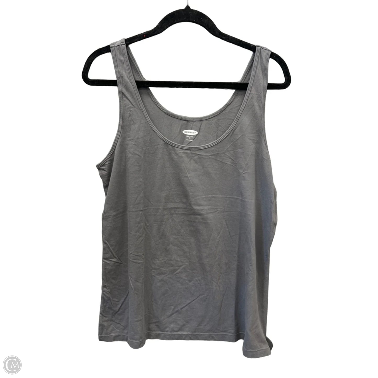 Top Sleeveless Basic By Old Navy In Grey, Size: Xl