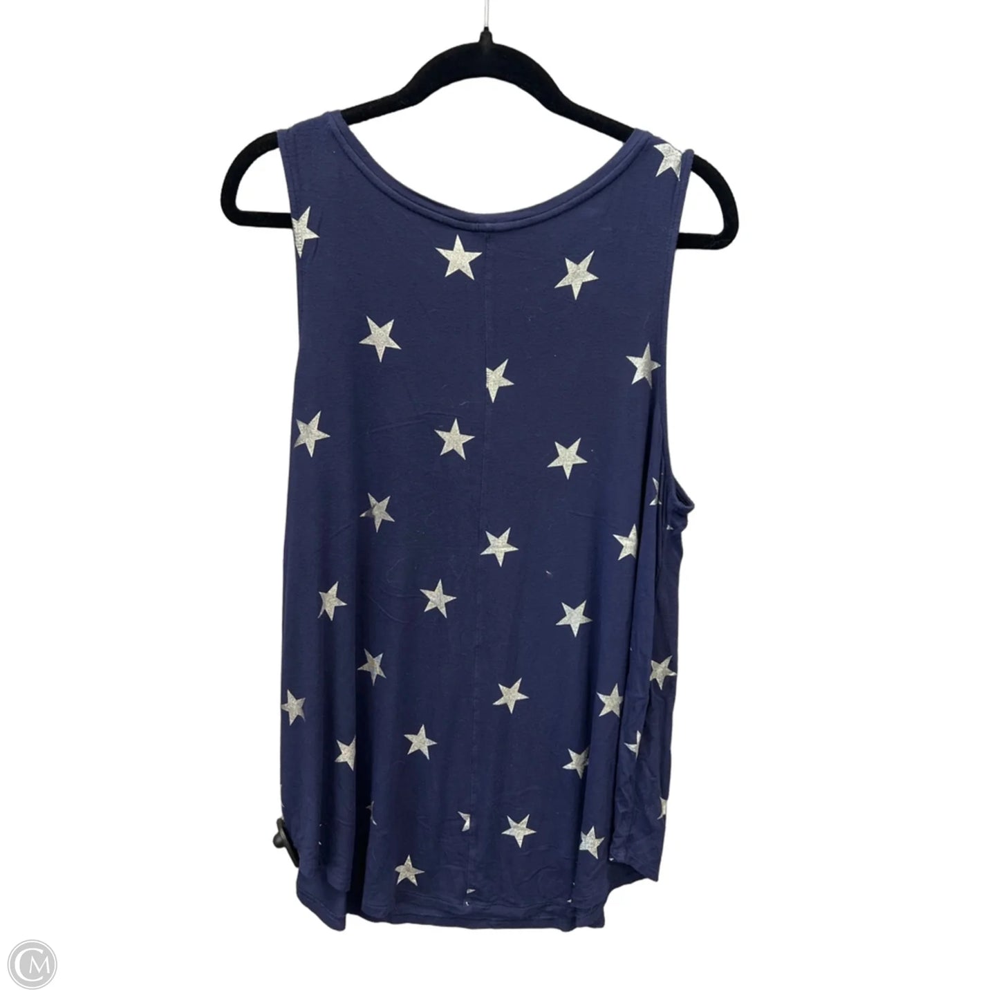 Top Sleeveless By Old Navy In Blue, Size: Xl
