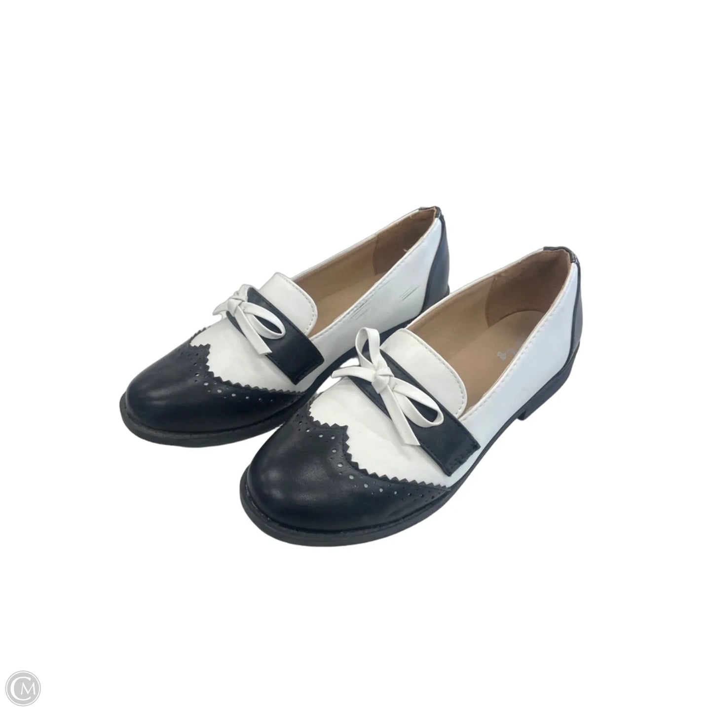Shoes Flats By Clothes Mentor In Black, Size: 8