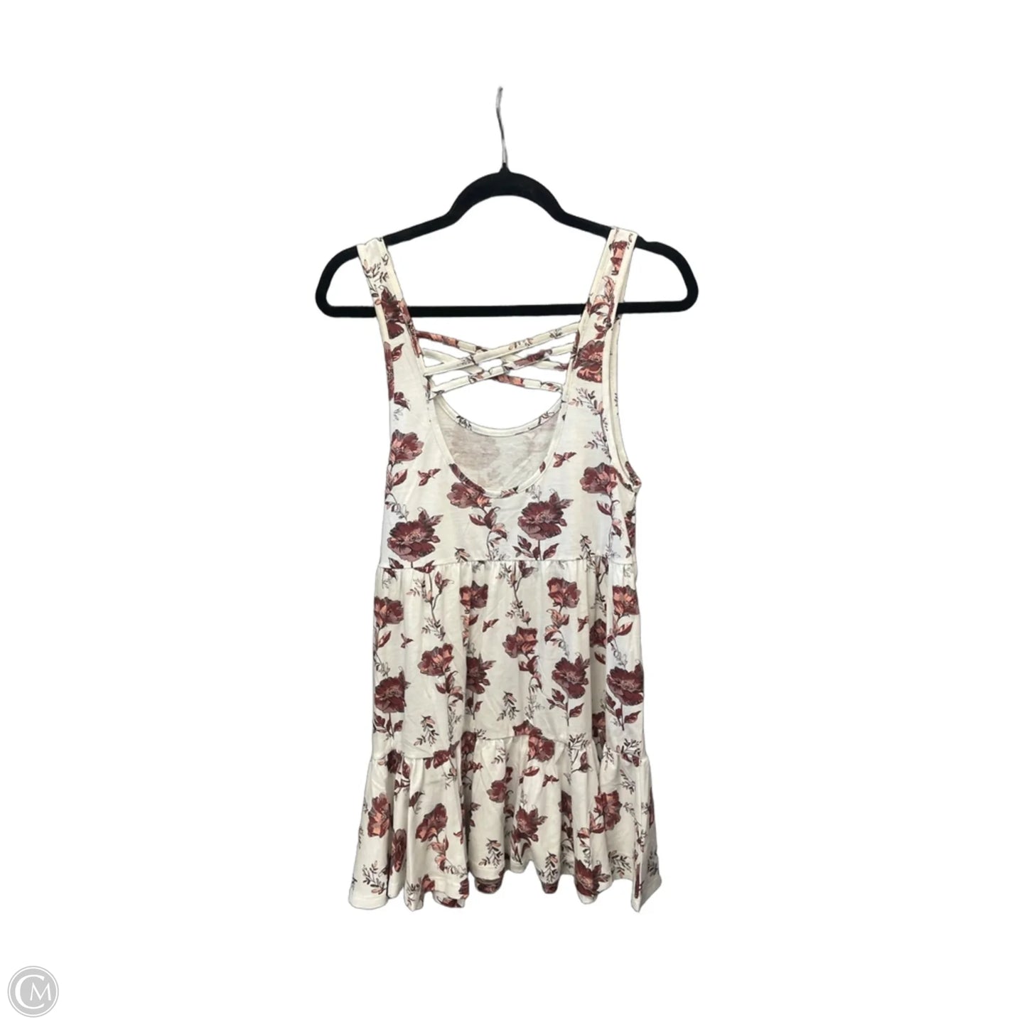 Dress Casual Short By Clothes Mentor In White, Size: M