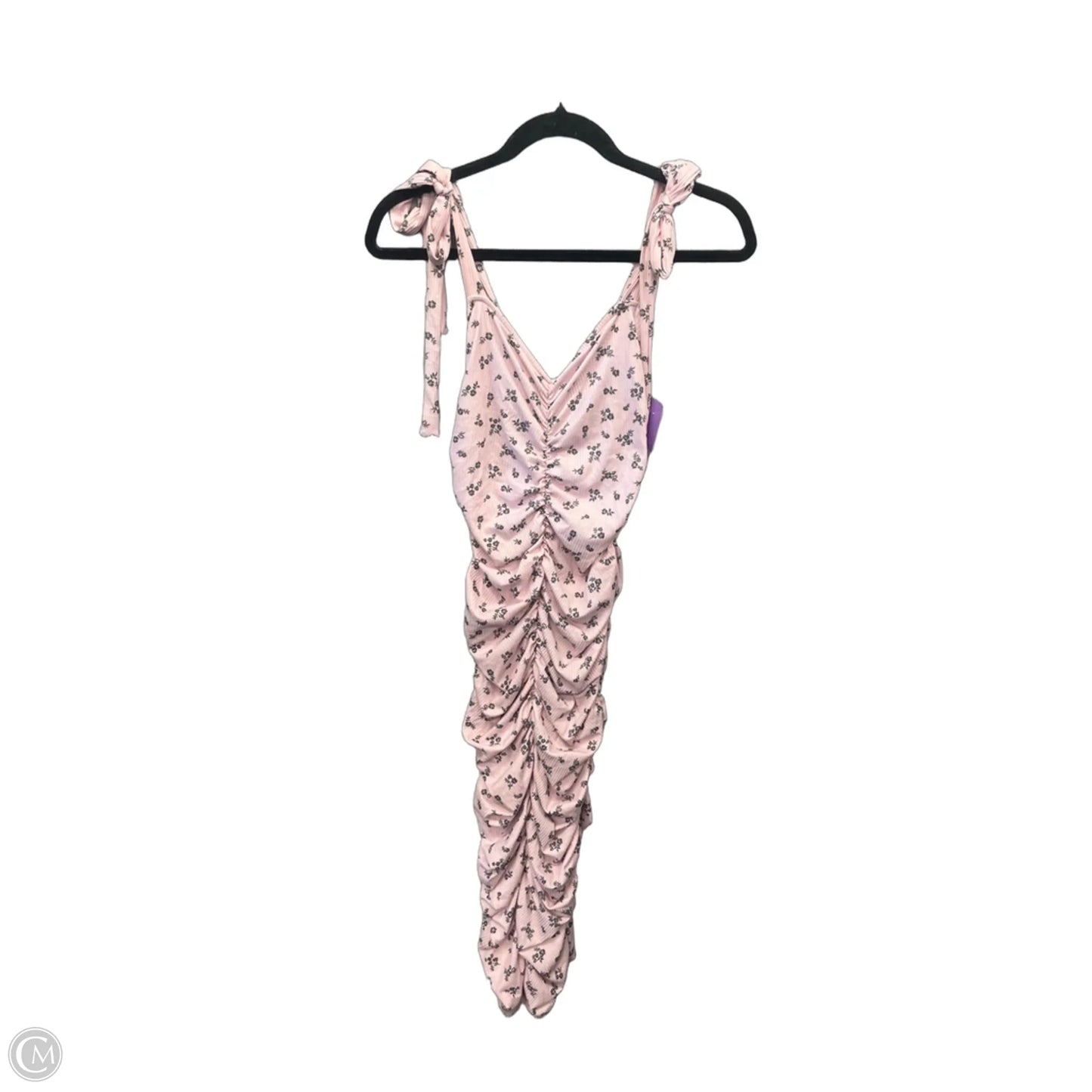 Dress Casual Midi By Clothes Mentor In Pink, Size: M