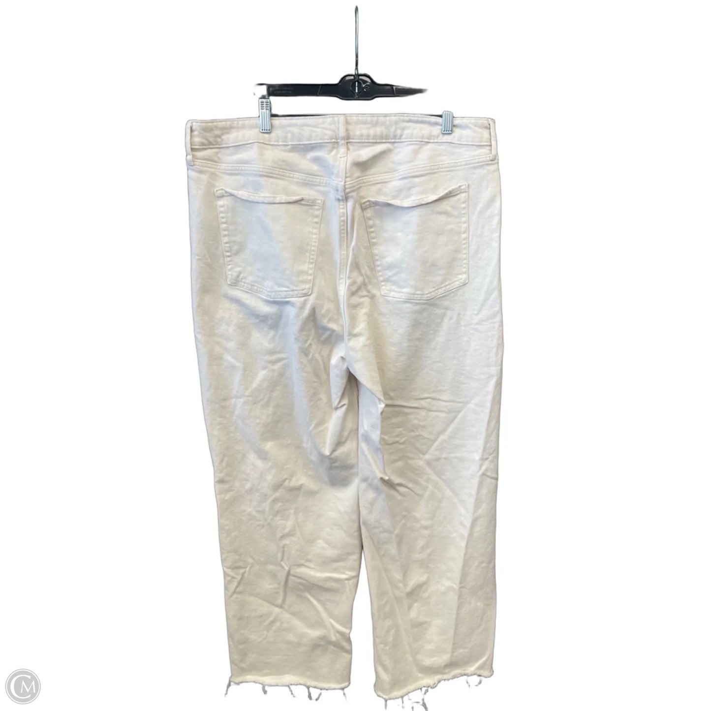 Pants Wide Leg By Old Navy In Cream, Size: 18