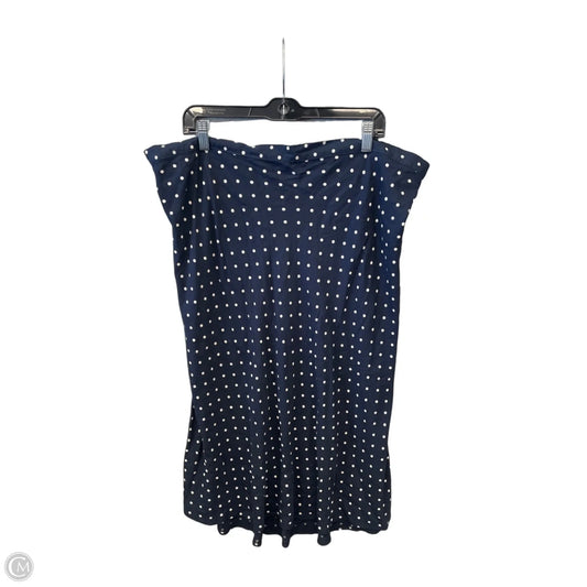Skirt Midi By Old Navy In Blue, Size: 20