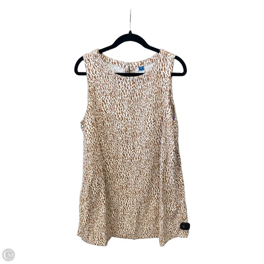 Dress Casual Short By Old Navy In Animal Print, Size: Xl