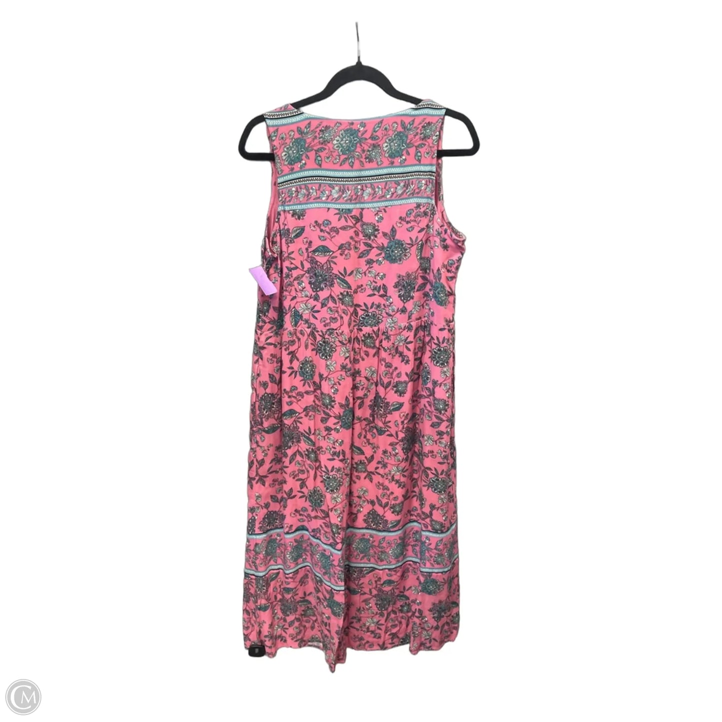 Dress Casual Maxi By J. Jill In Pink, Size: Mp