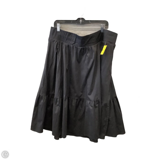 Skirt Midi By Torrid In Black, Size: 2x