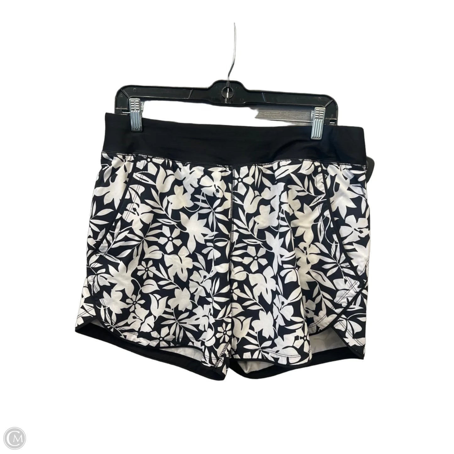 Athletic Shorts By Lands End In Black, Size: L
