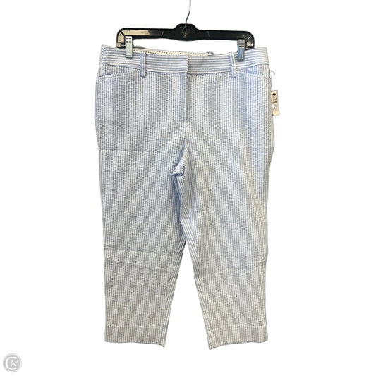 Pants Cropped By Talbots In Striped Pattern, Size: 10p
