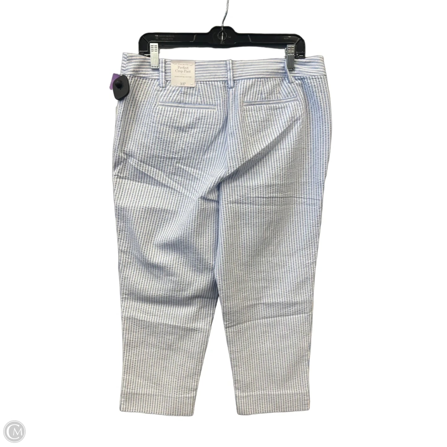 Pants Cropped By Talbots In Striped Pattern, Size: 10p