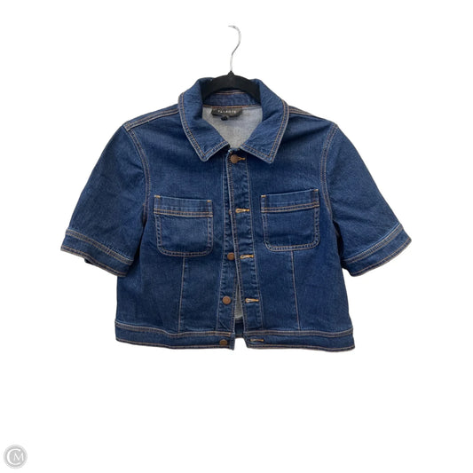 Jacket Denim By Talbots In Blue Denim, Size: M