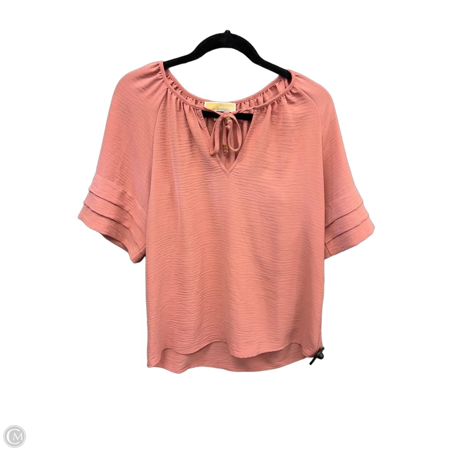 Top Short Sleeve By Michael By Michael Kors In Pink, Size: Sp